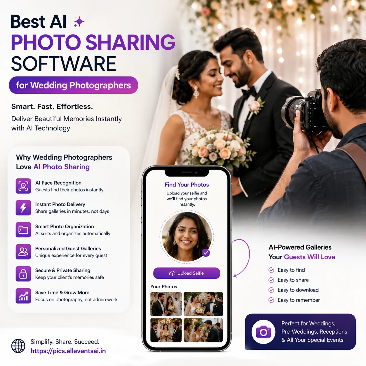 Best AI Photo Sharing Software for Wedding Photographers in 2026